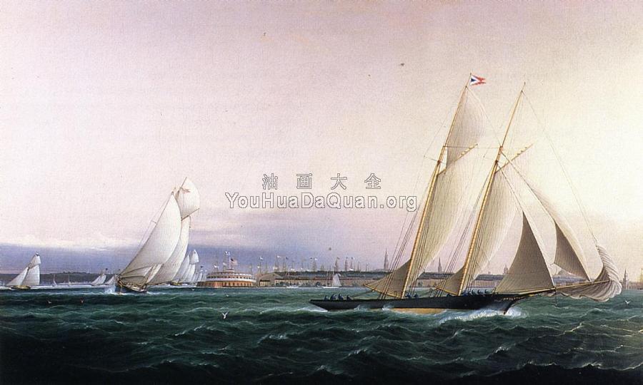 New York from the Bay - 詹姆斯·E·巴特斯沃思